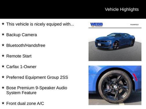 2022 Chevrolet Camaro 2SS