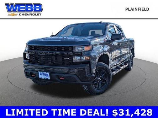 Shadow Gray Metallic 2020 Chevrolet Silverado 1500 Custom Trail Boss Truck