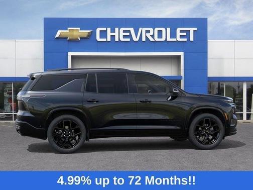 Mosaic Black Metallic 2026 Chevrolet Traverse RS