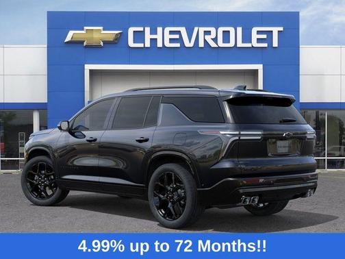Mosaic Black Metallic 2026 Chevrolet Traverse RS