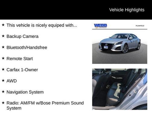 2023 Nissan Altima 2.5 SL