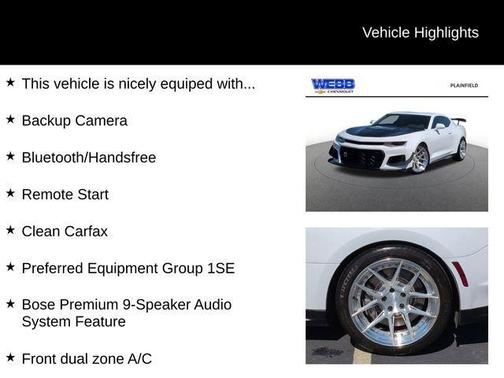 2019 Chevrolet Camaro ZL1