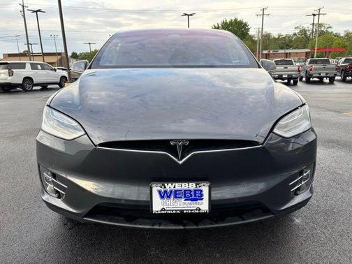 Gray 2017 Tesla Model X 90D