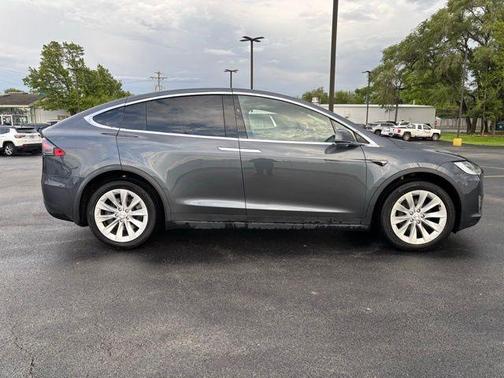 Gray 2017 Tesla Model X 90D
