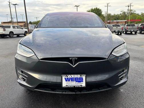 Gray 2017 Tesla Model X 90D