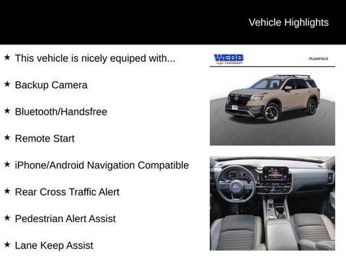 2023 Nissan Pathfinder Rock Creek