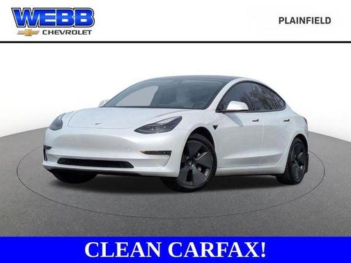White 2021 Tesla Model 3 Standard Range Plus