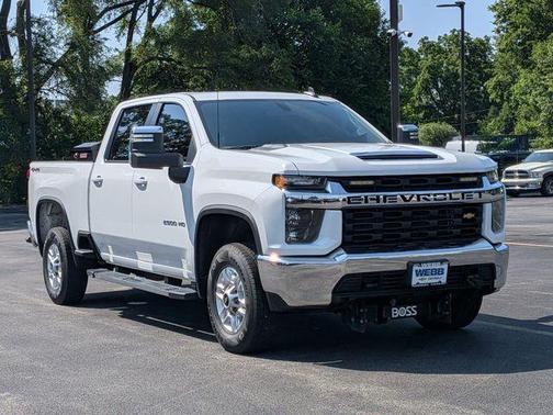 Summit White 2022 Chevrolet Silverado 2500 LT