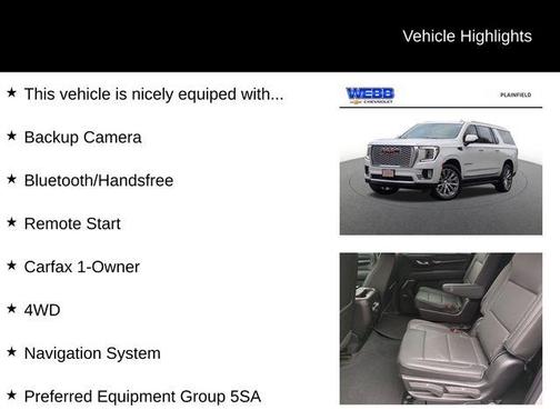 2022 GMC Yukon XL Denali