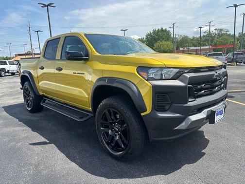 Nitro Yellow 2023 Chevrolet Colorado Trail Boss