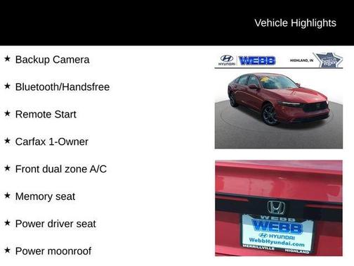 2023 Honda Accord Hybrid EX-L