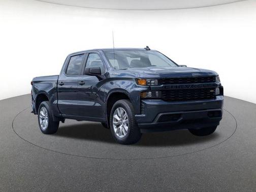 Shadow Gray Metallic 2021 Chevrolet Silverado 1500 Custom