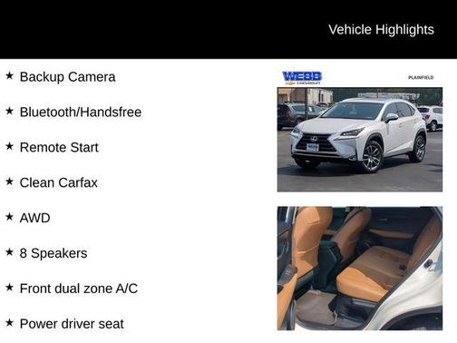2016 Lexus NX 200t Base