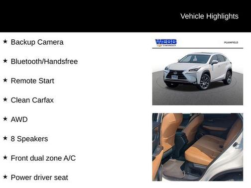 2016 Lexus NX 200t Base