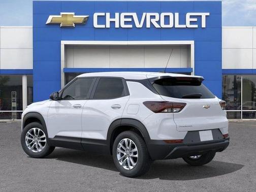 Summit White 2026 Chevrolet Trailblazer LS