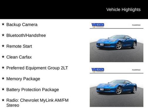 2014 Chevrolet Corvette Stingray Base