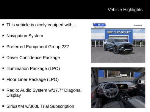 2025 Chevrolet Traverse Z71