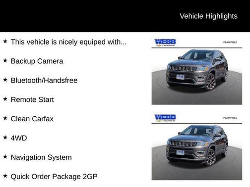 2021 Jeep Compass 80th Special Edition
