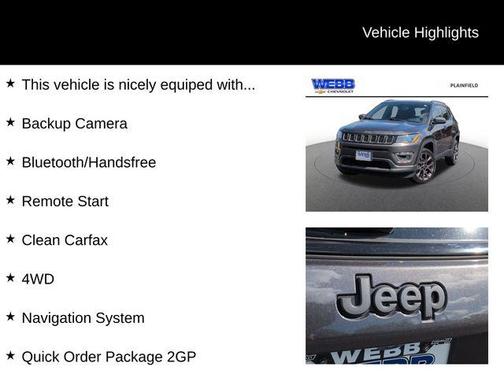 2021 Jeep Compass 80th Special Edition