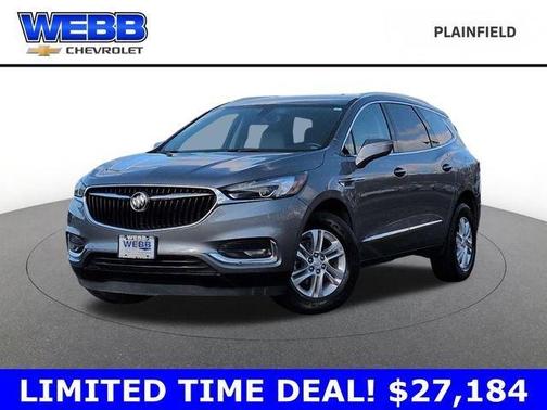 Satin Steel Gray Metallic 2021 Buick Enclave Essence
