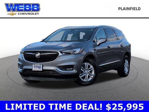 Satin Steel Gray Metallic 2021 Buick Enclave Essence