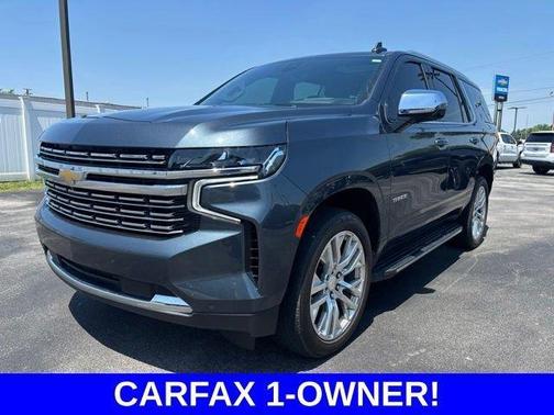 Shadow Gray Metallic 2021 Chevrolet Tahoe Premier