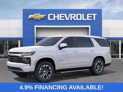 Summit White 2026 Chevrolet Tahoe LT