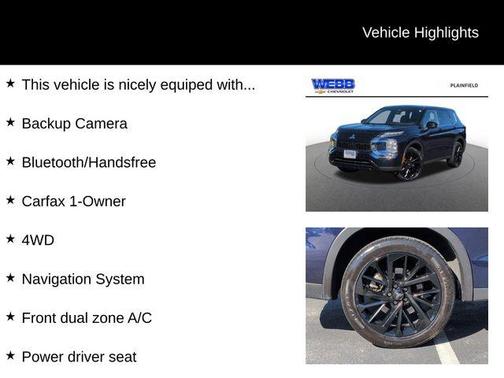 2023 Mitsubishi Outlander SE Black Edition