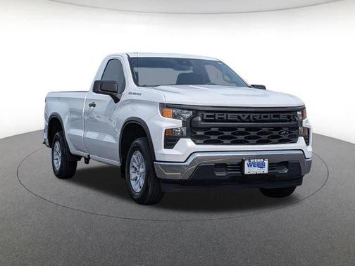 Summit White 2022 Chevrolet Silverado 1500 WT