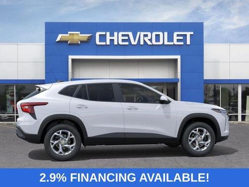 Summit White 2026 Chevrolet Trax LS