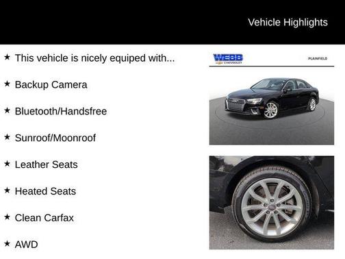 2019 Audi A4 2.0T Premium