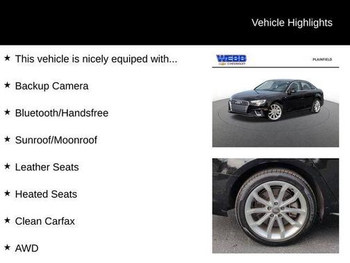 2019 Audi A4 2.0T Premium