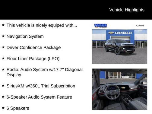 2026 Chevrolet Traverse Z71