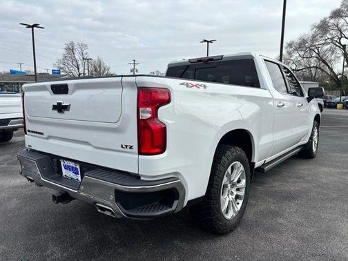 Summit White 2022 Chevrolet Silverado 1500 LTZ
