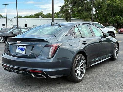 Gray 2021 Cadillac CT5 Sport AWD