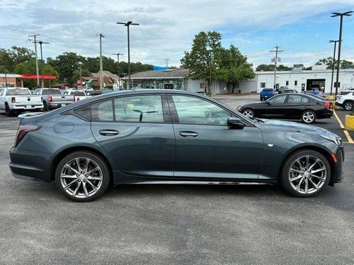 Gray 2021 Cadillac CT5 Sport AWD