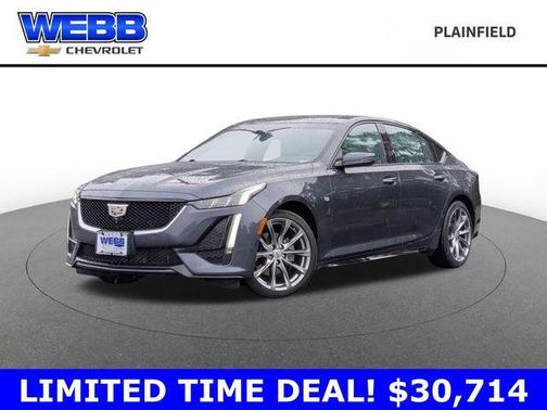 Gray 2021 Cadillac CT5 Sport AWD Sedan