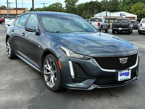 Gray 2021 Cadillac CT5 Sport AWD