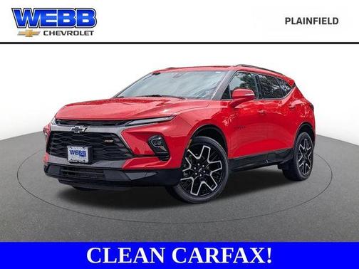 Red 2023 Chevrolet Blazer RS