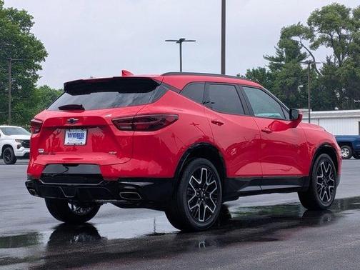 Red 2023 Chevrolet Blazer RS