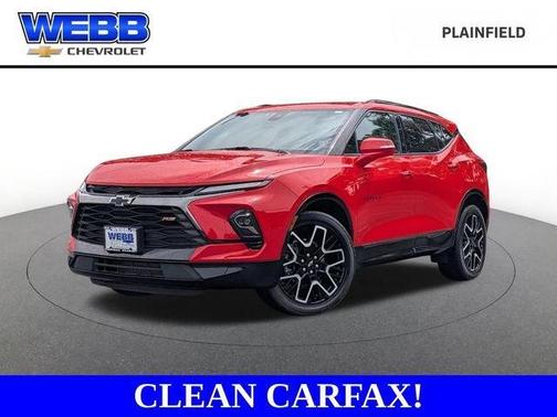 Red 2023 Chevrolet Blazer RS