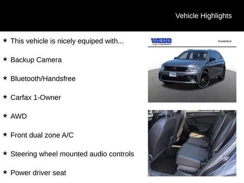 2020 Volkswagen Tiguan 2.0T SE R-Line Black