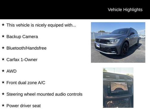 2020 Volkswagen Tiguan 2.0T SE R-Line Black