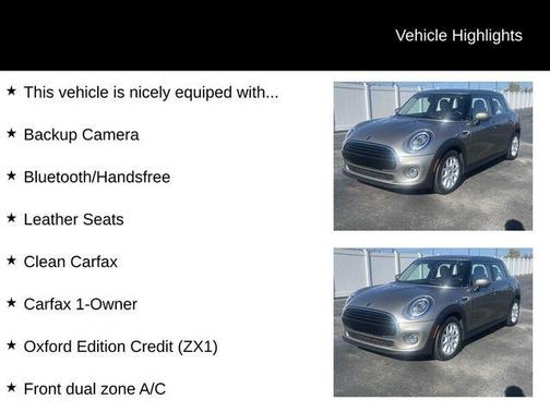 2021 MINI Hardtop Oxford Edition