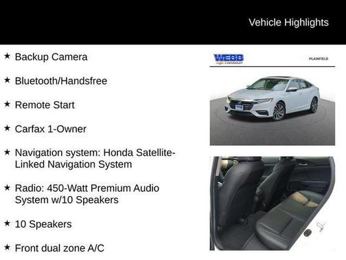 2022 Honda Insight Touring