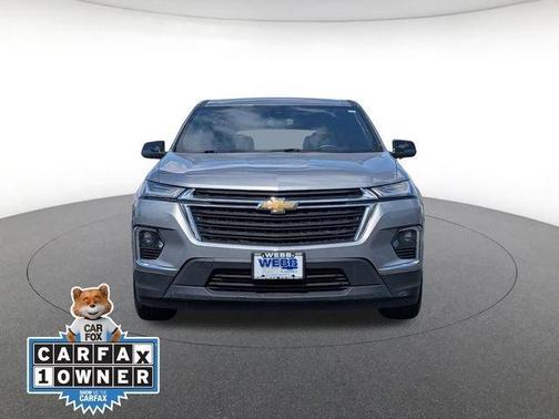 Sterling Gray Metallic 2023 Chevrolet Traverse LS