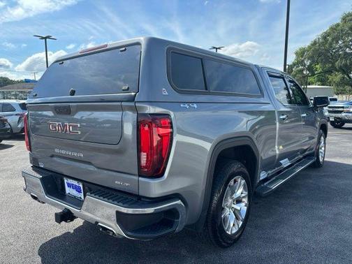 Satin Steel Metallic 2021 GMC Sierra 1500 SLT