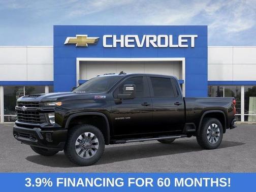 Black 2026 Chevrolet Silverado 2500 Custom