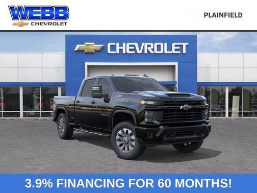 Black 2026 Chevrolet Silverado 2500 Custom Truck