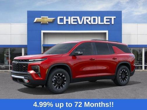 Radiant Red 2026 Chevrolet Traverse Z71